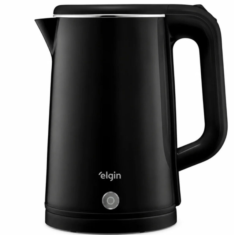 Chaleira Elétrica Elgin Slim 1.200W 1,8L 127v Desligamento Automatico Preta