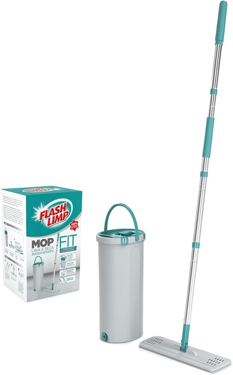 Flash Limp, MOP6088 FIT – Mop Lava e Seca, Verde – PP