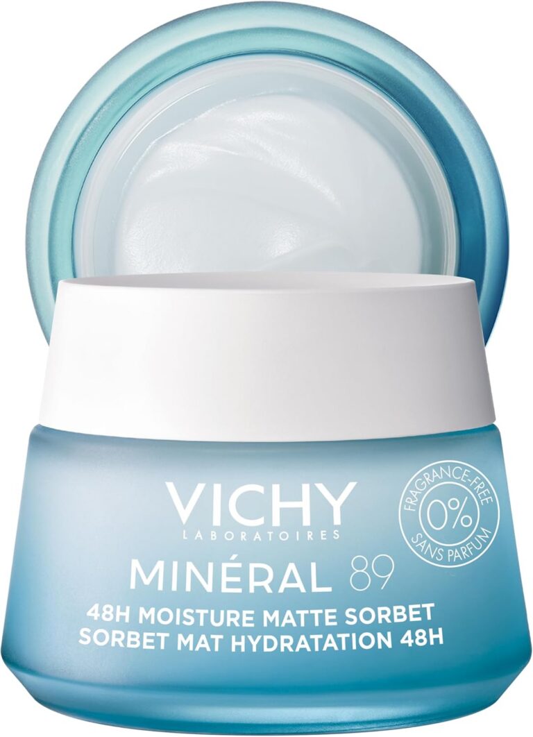 Hidratante Facial Vichy Minéral 89 Sorbet Gel Matte Pele Oleosa 50ml