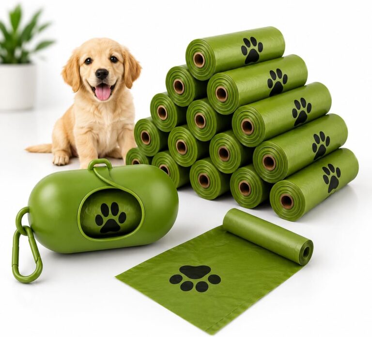 Kit 15 Rolos Refil Cata Caca para Cachorro Saquinho Coletor