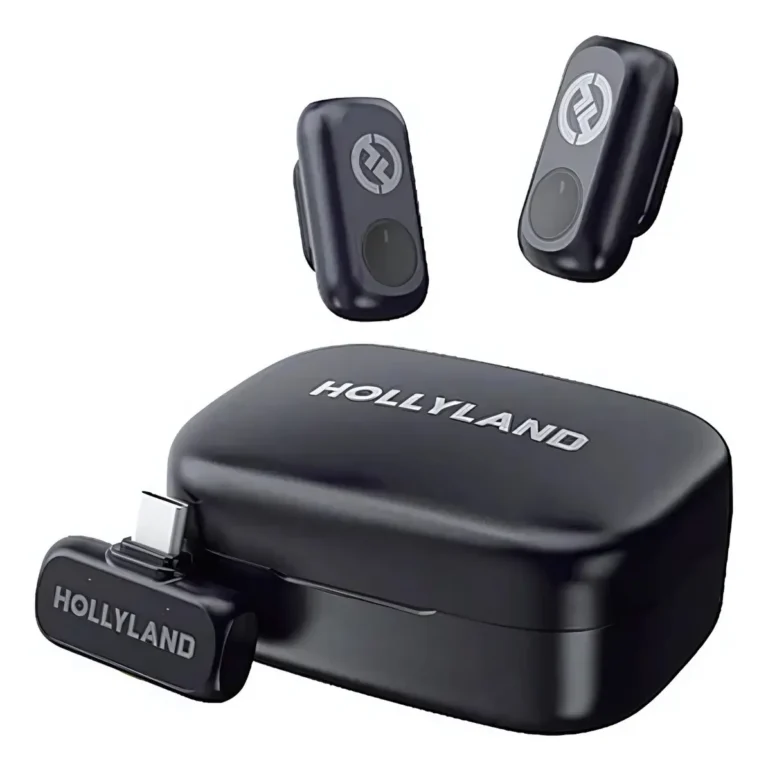 Microfone Hollyland Lark A1 Duo Usb-c cor Preto