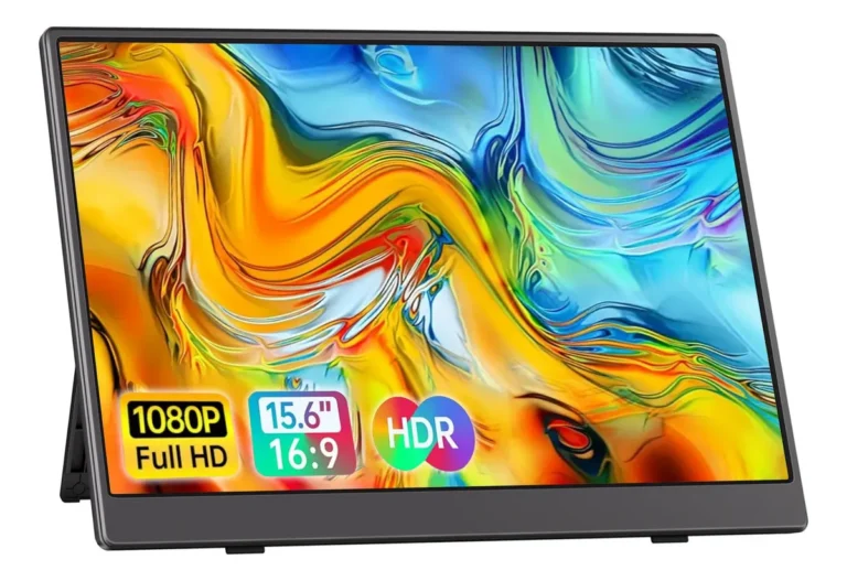 Monitor Portátil 15.6” Tela Externa Hdr Ips 1080p Ultrafino Preto 127/220v