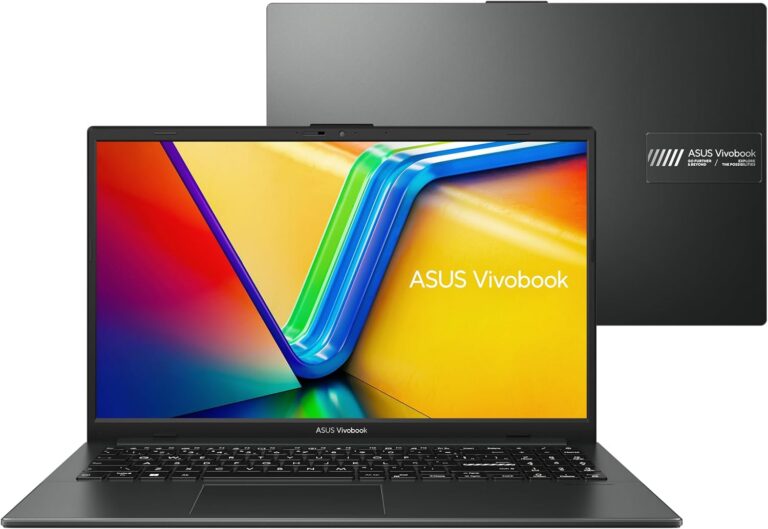 Notebook ASUS VivoBook Go 15, AMD RYZEN 5 7520U, 8GB, 512GB SSD, KeepOS/Linux, Tela 15,6″ FHD, Mixed Black – E1504FA-NJ732