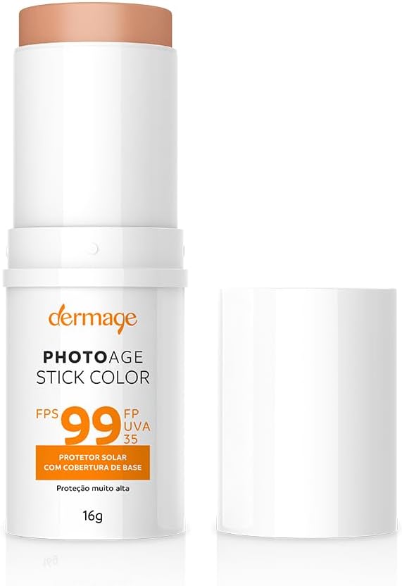 Protetor Solar Facial em Bastão Dermage Photoage Stick FPS 99
