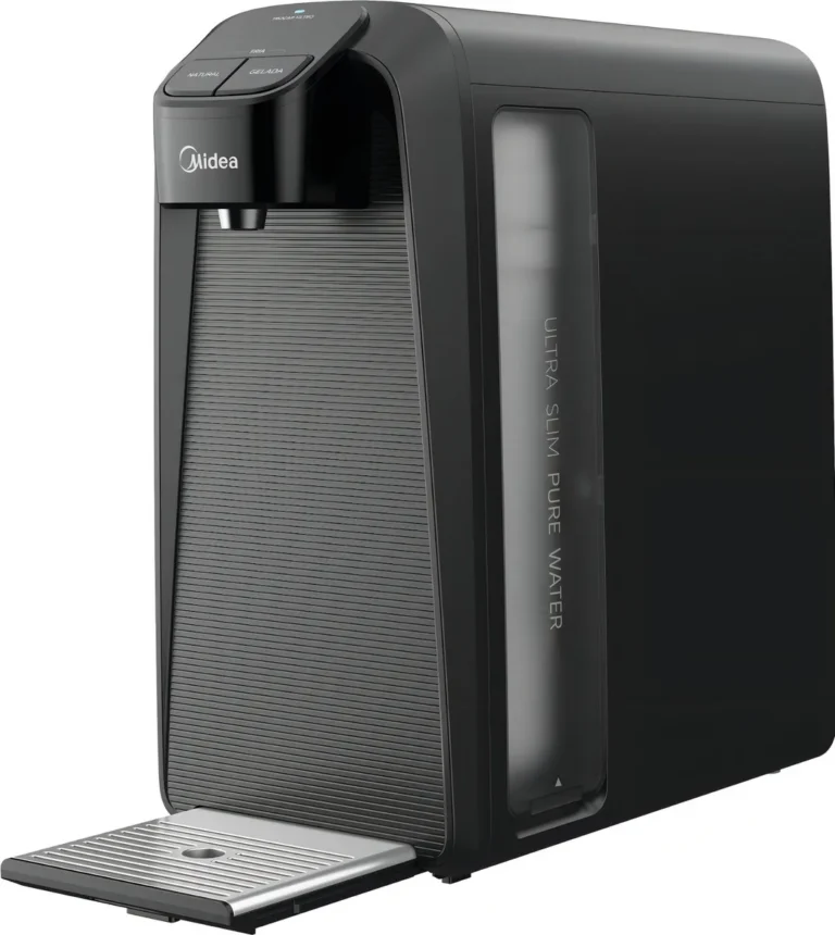 Purificador Midea SlimPure Bivolt Cinza Filtro 2 Estágios