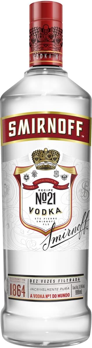 Smirnoff Vodka Nº 21 998ml